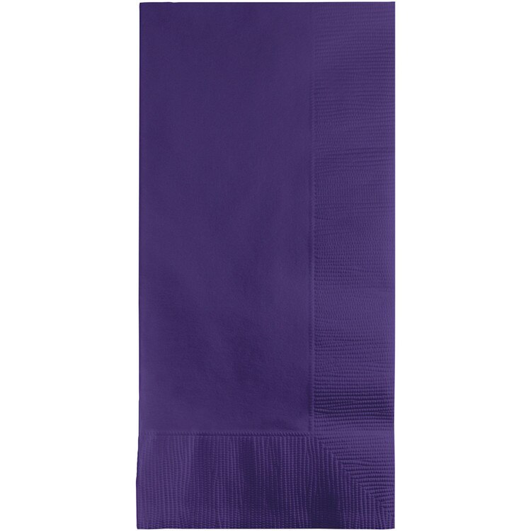 Solid Dinner Napkins royal purple